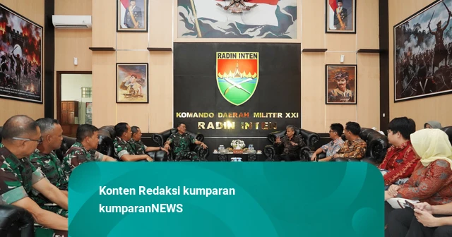 Pangdam XXI/Radin Inten Terima Rektor ITERA, Bahas Penempatan Personel TNI