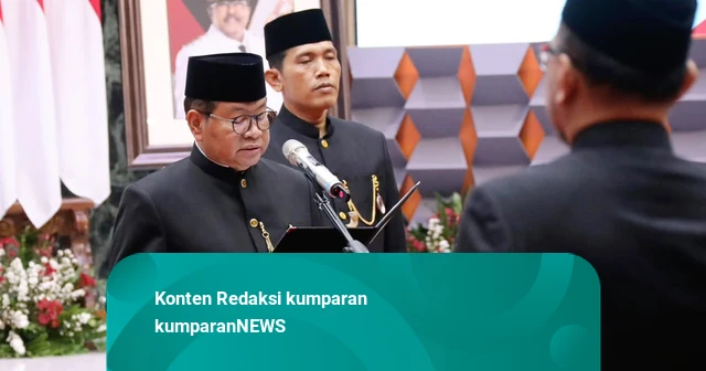 Pramono Lantik 7 Pejabat Pemprov DKI: Penyegaran, Perlu Speed Up di Balai Kota