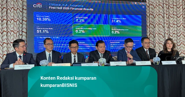 Penyaluran Kredit Citibank Indonesia Tumbuh 8,05 Persen Semester I 2026