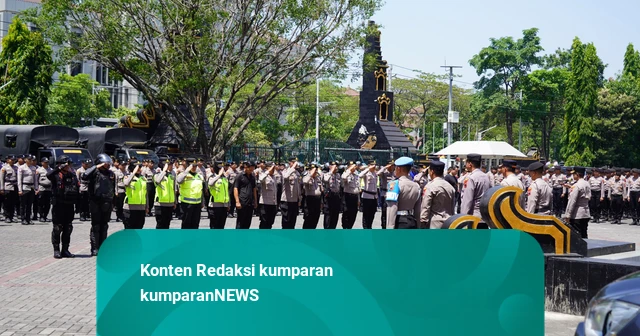 788 Personel Polisi Dikerahkan Amankan Demo di Kantor Gubernur Jateng