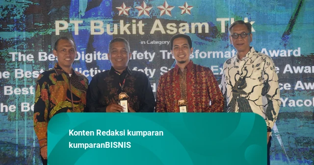 Komitmen Transformasi Keselamatan Bawa PTBA Borong Empat Penghargaan ISEA 2026