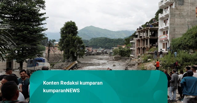Update Banjir Bandang di Nepal: 160 Orang Tewas dan Ratusan Hilang