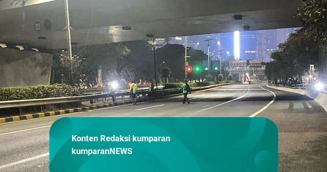 Pagi Ini, Tol Dalam Kota Masih Ditutup