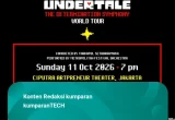 Orkestra Game UNDERTALE: The Determination Symphony Main di Jakarta 11 Oktober