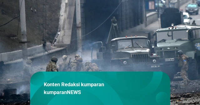 Rusia Serang Brovary Ukraina, 3 Orang Tewas