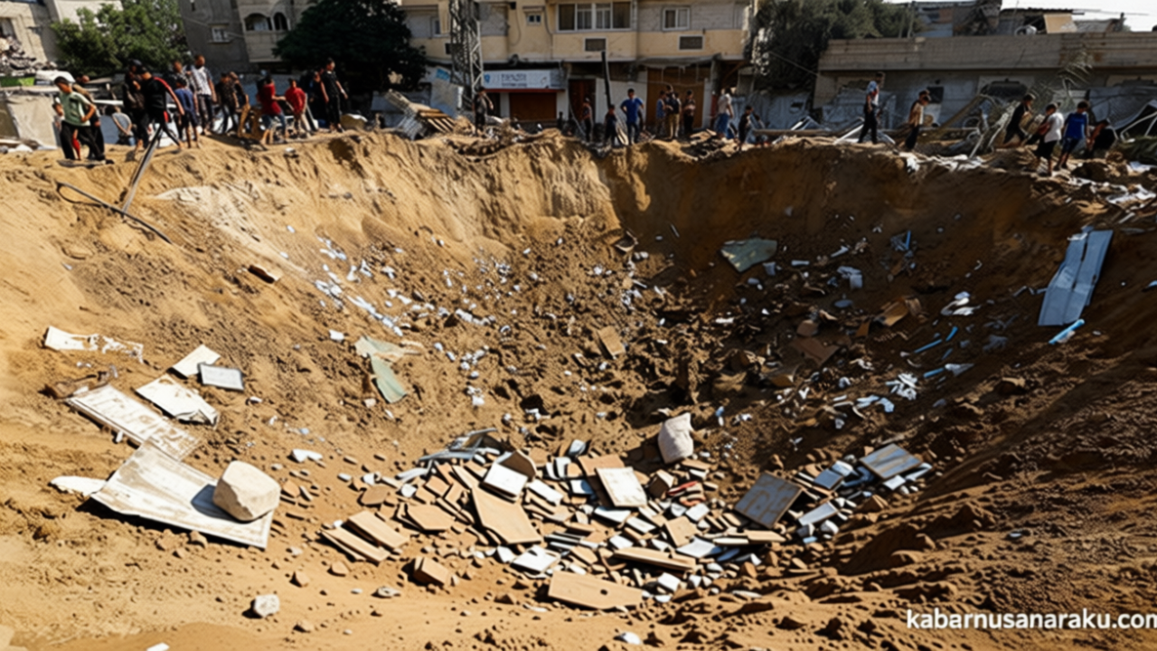Serangan Israel Tewaskan 2 Warga Gaza, Gudang Obat Rumah Sakit Hancur