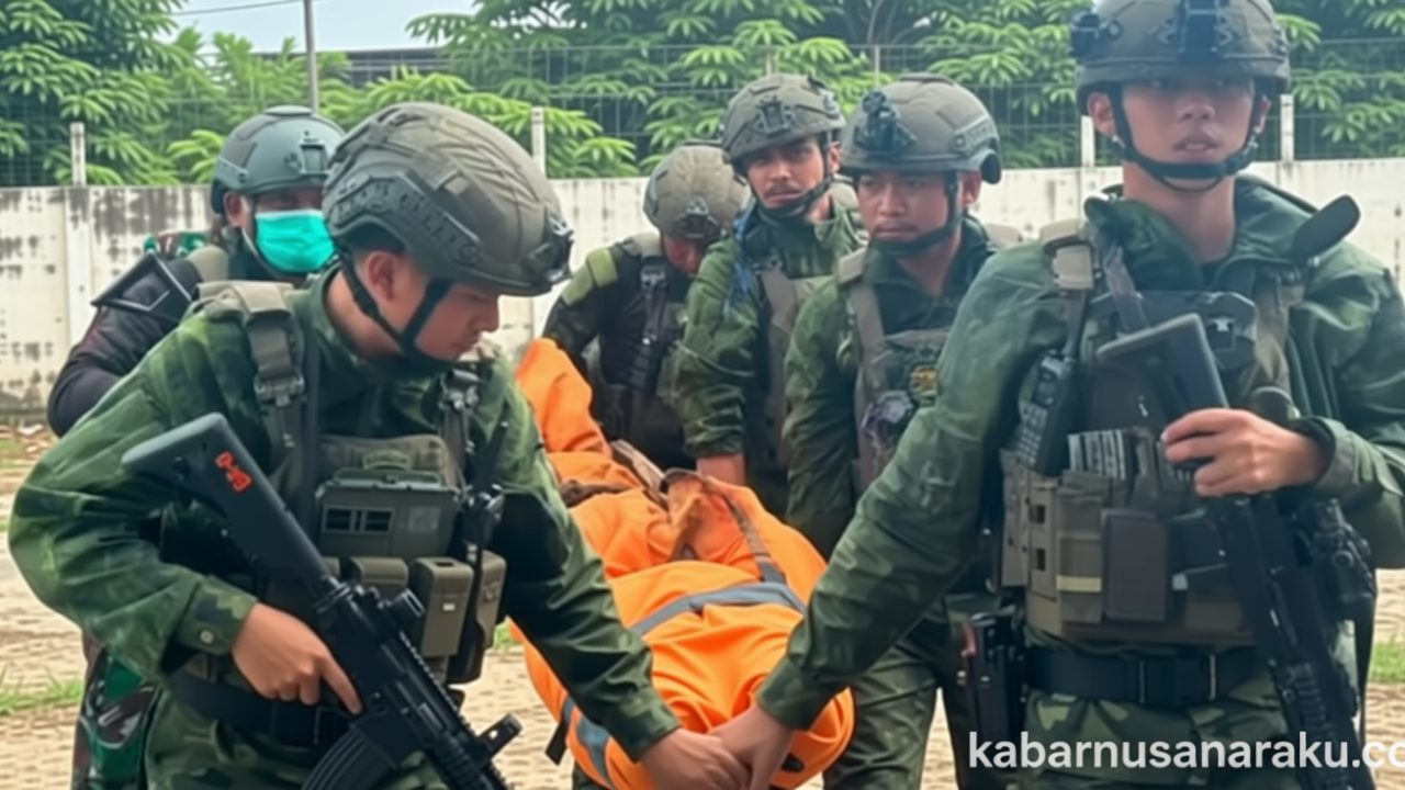 TNI Evakuasi Jenazah Warga Papua yang Tewas Diduga Ditembak OPM di Yahukimo