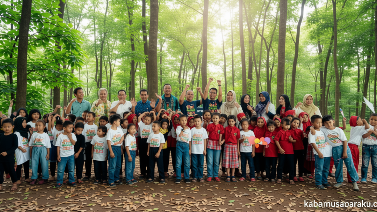 Kemensos Luncurkan Taman Anak Sejahtera di Banyumas