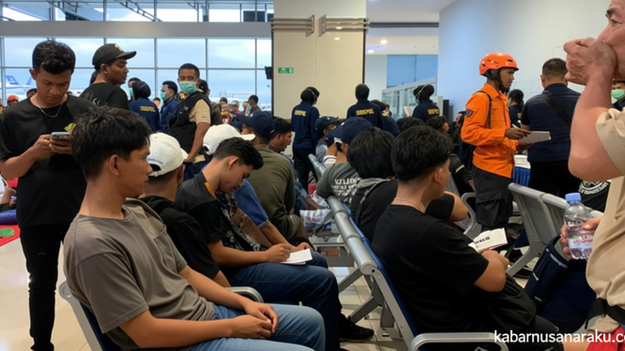 Ratusan Penumpang KM Mutiara Sentosa 2 Tiba di Tanjung Perak