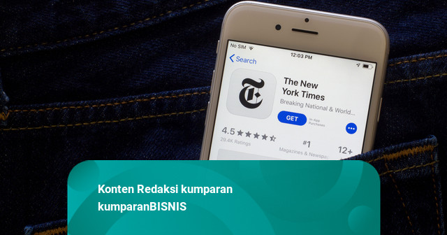 Pertumbuhan Pelanggan Digital Melambat, Saham New York Times Ambles 13%