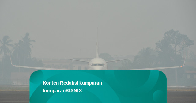 Dua Penerbangan ke Jambi Dialihkan akibat Kabut Asap, Jarak Pandang 1.000 Meter